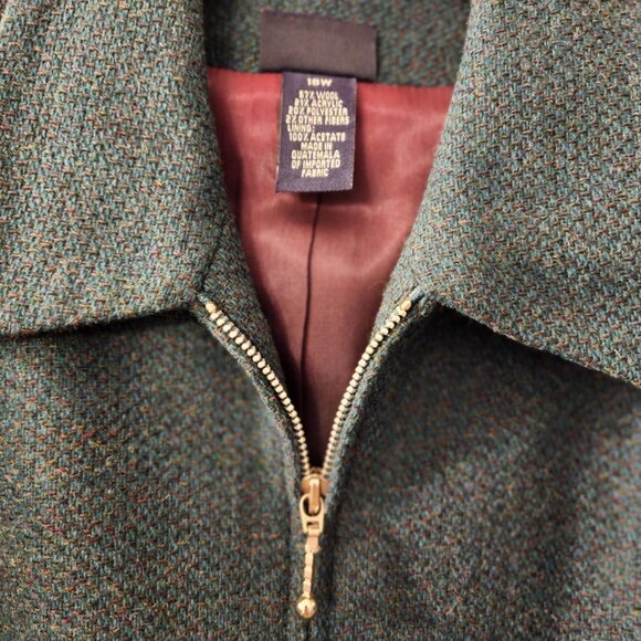 Hillard & Hanson Womens Size 18 Wool Blend Jacket - Picture 5 of 9